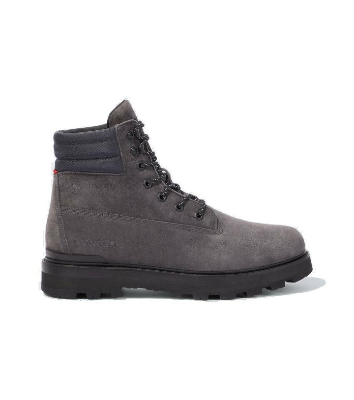 Photo: Moncler Peka leather ankle boots