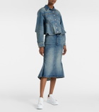 McQueen Oversized leather sneakers