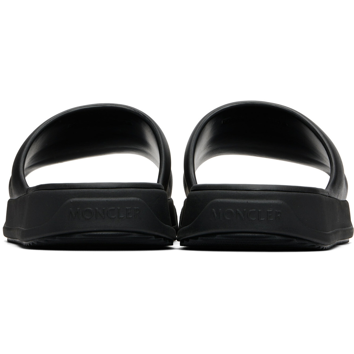 Moncler Black Altive Slides