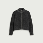 YMC Women's Cropped Nova Knit in Charcoal