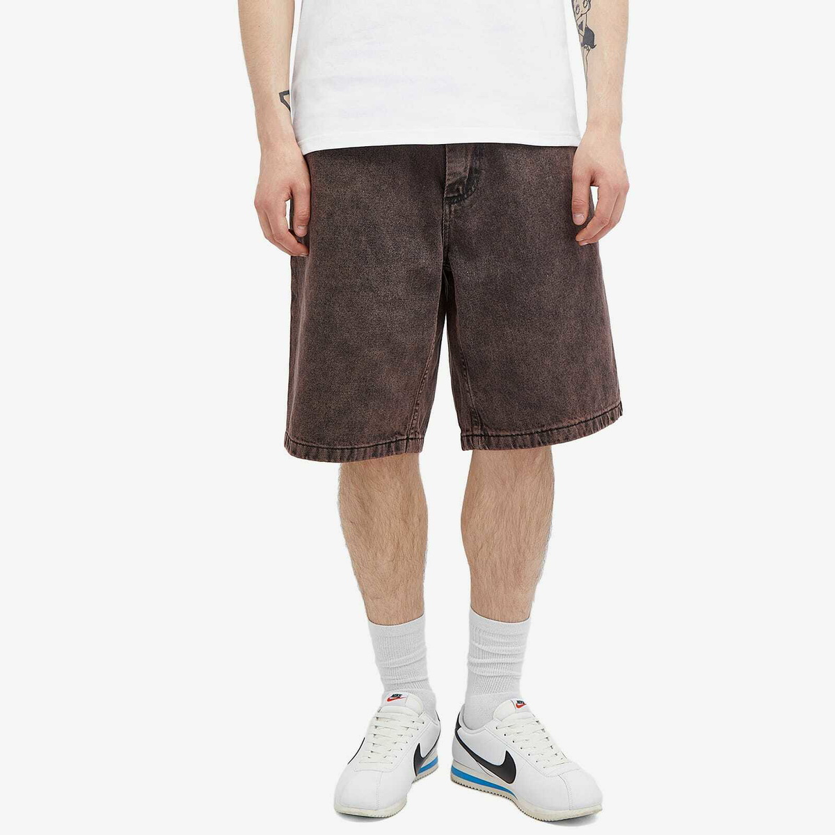 Polar Skate Co. Men's Big Boy Shorts in Mud Brown