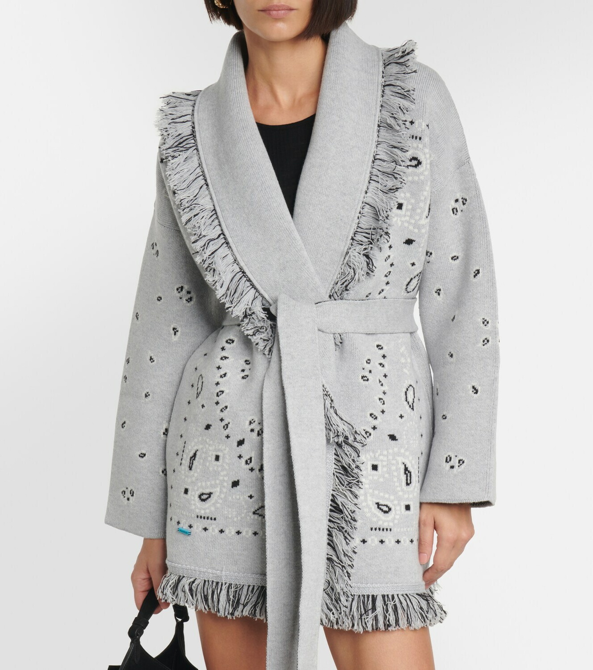 Alanui Cashmere Coat/Cardigan カシミア Alanui Bandana jacquard cashmere cardigan Alanui