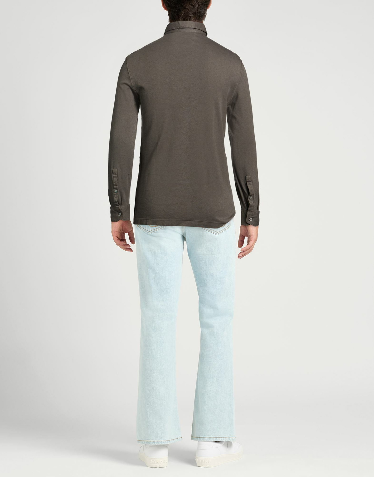 Drumohr Mens Polo shirt Lead
