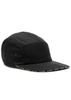 Valentino Logo Panelled Shell cap Black