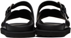 Officine Creative Black Charrat 001 Sandals