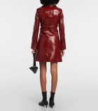 Courrèges Heritage vinyl coat