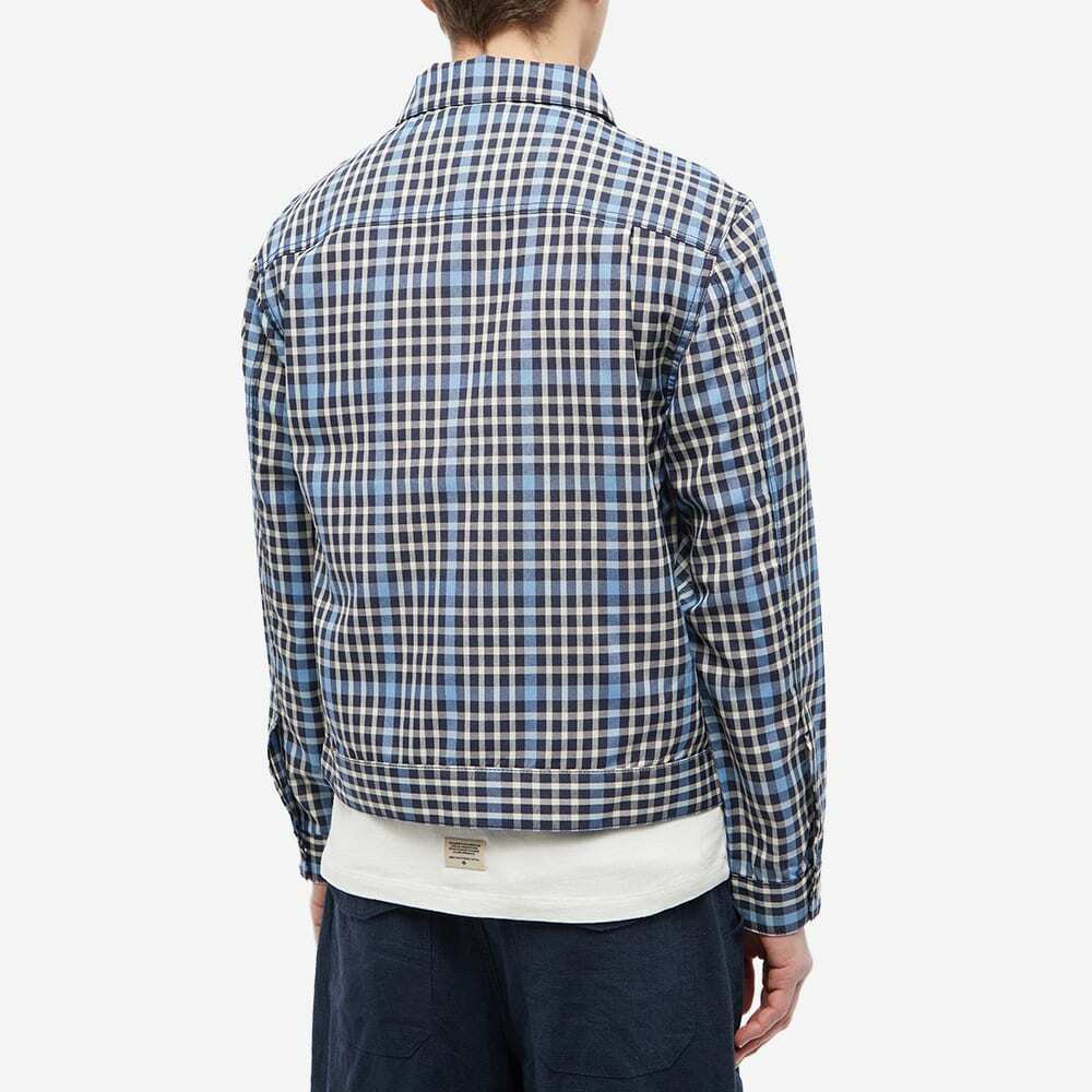 Nigel Cabourn Men's Japanese Type 1 Jacket in Navy Check Nigel Cabourn