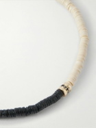 Luis Morais - 14-Karat Gold, Diamond and Stone Beaded Bracelet