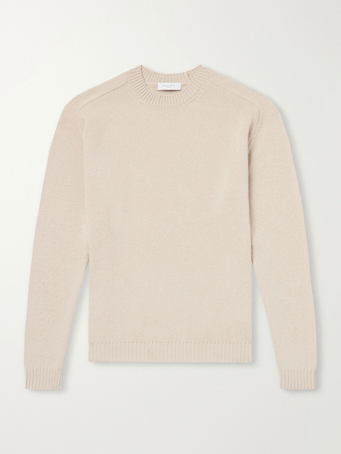 Boglioli - Wool and Cashmere-Blend Sweater - Neutrals