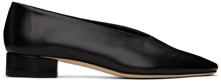 Photo: Aeyde Black Delia Ballerina Flats
