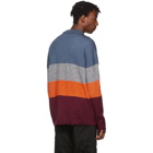 Off-White Orange and Black Logo Sweater