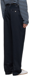Still Kelly Navy Workwear Trousers