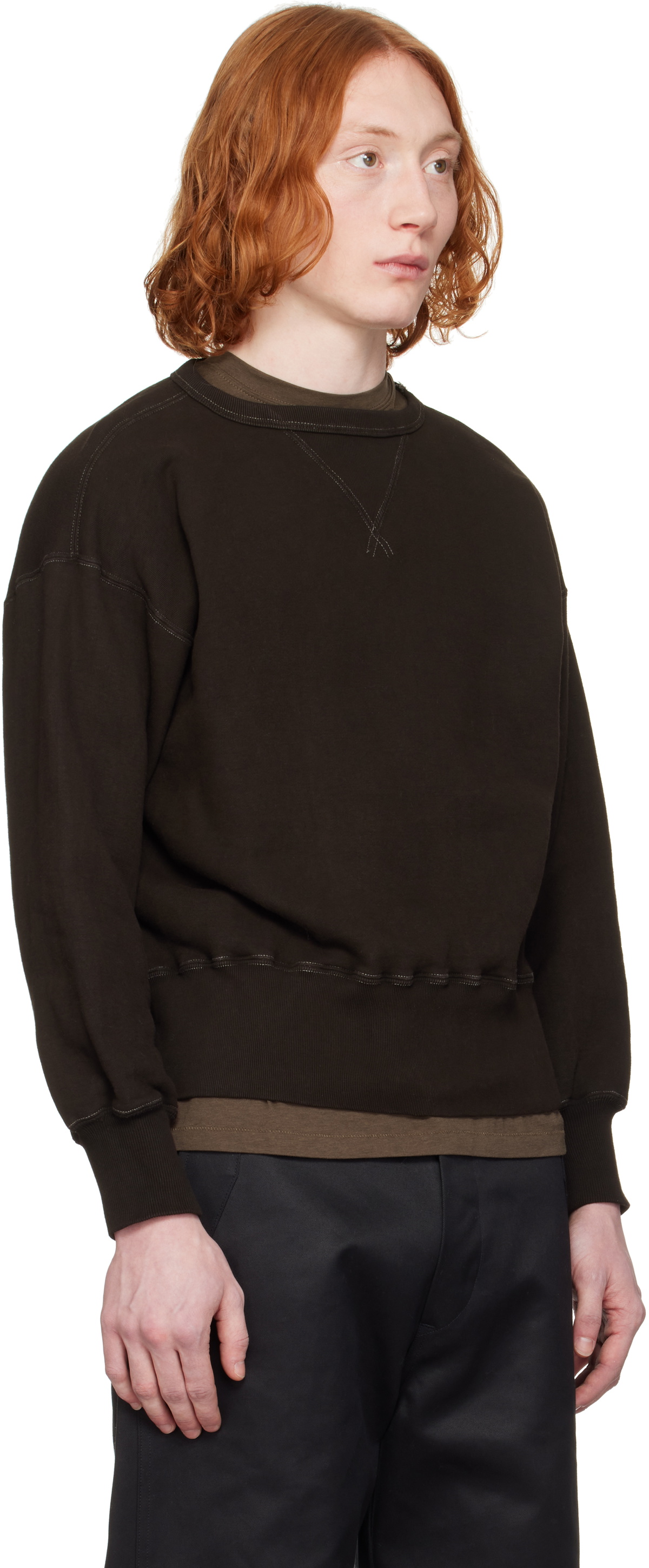 Taiga Takahashi Brown Lot. 603 Sweatshirt