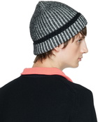 Moncler Gray Rib Beanie