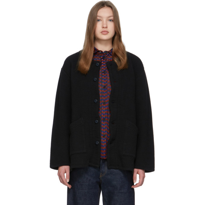 Photo: Chimala Black Quilted Cardigan