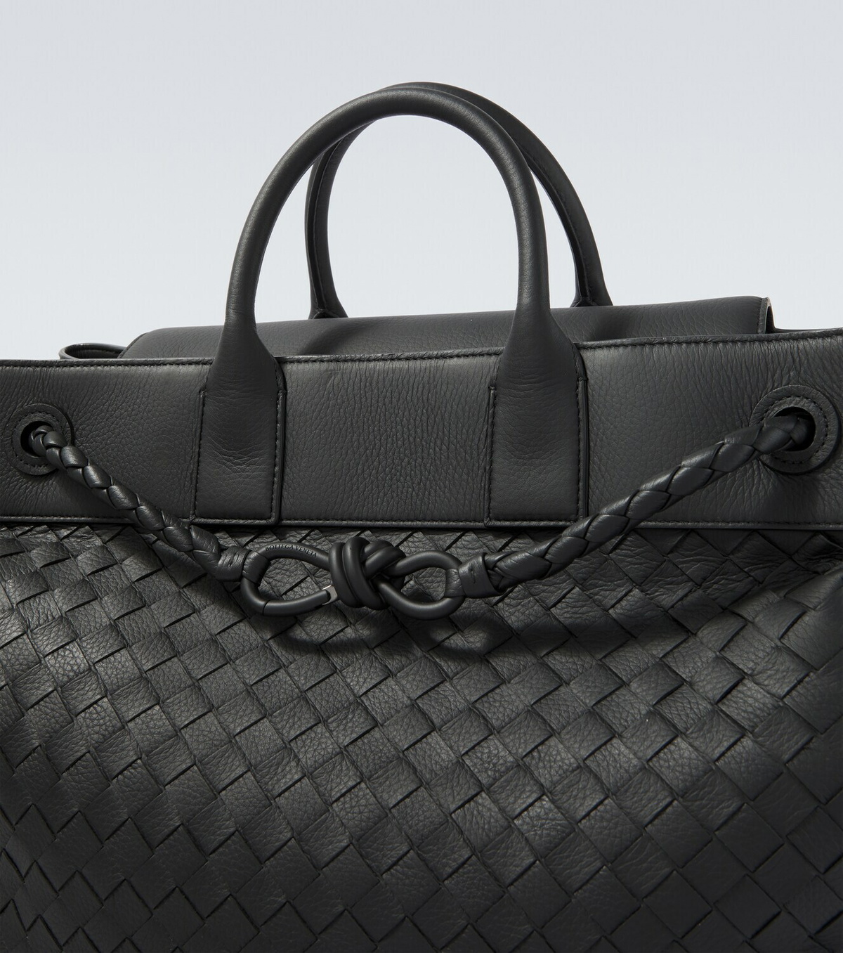 Bottega Veneta Intrecciato leather duffel bag