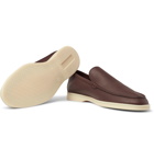 Loro Piana - Summer Walk Leather Loafers - Brown