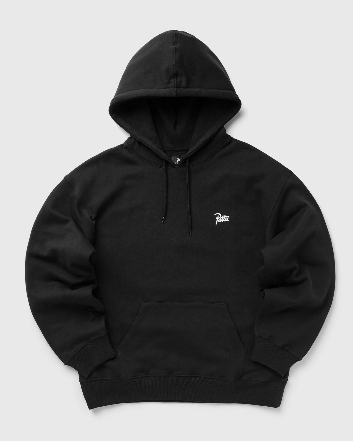 Patta Patta Xerox Peace Boxy Hooded Sweater Black Hoodies
