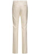 TOM FORD - Atticus Silk & Cotton Cannete Pants