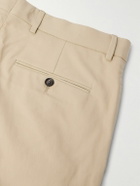 Loro Piana - Jarno Straight-Leg Stretch-Cotton Bermuda Shorts - Neutrals