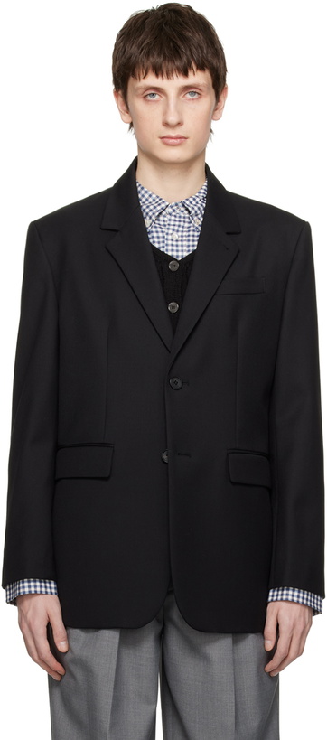 Photo: Dunst Black Two-Button Blazer
