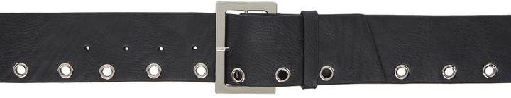 Photo: Miaou Black & Silver Hannah Jewett Edition Charm Belt