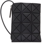 Bao Bao Issey Miyake Black Matte Prism Mini Pochette Pouch