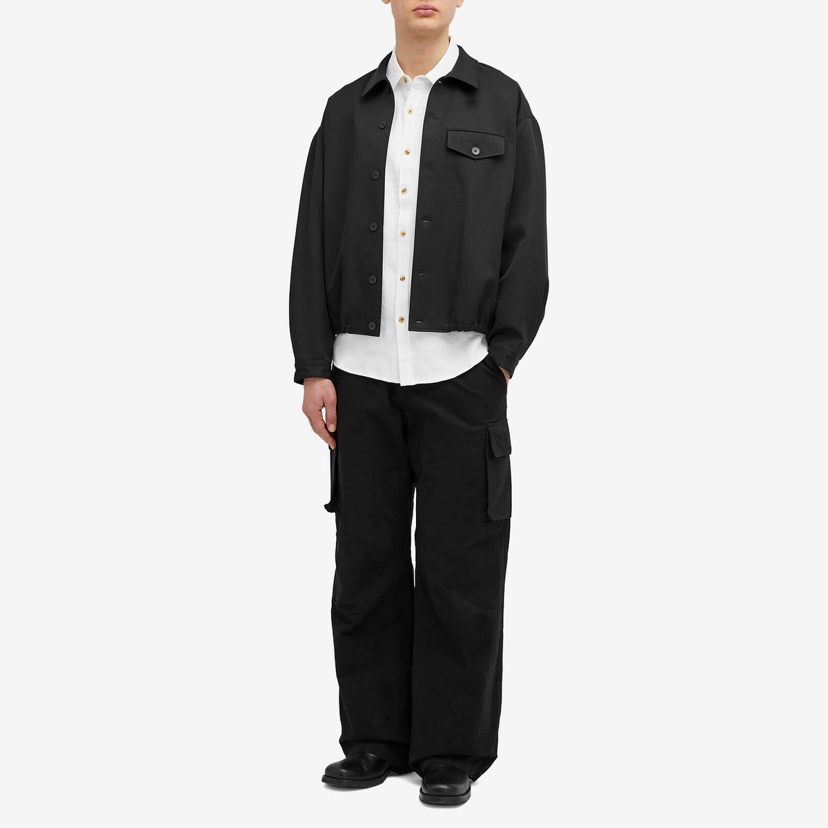 Bram's Fruit Men's Linen Shirt in Off White