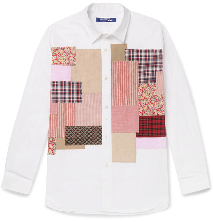 Photo: Junya Watanabe - Patchwork Cotton-Poplin Shirt - Multi