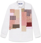 Junya Watanabe - Patchwork Cotton-Poplin Shirt - Multi