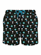 MC2 Saint Barth Man Light Fabric Swim Shorts With Snoopy Print| Peanuts® Special Edition