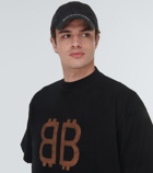 Balenciaga BB logo cotton cap