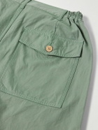 Visvim - Carrol Tapered Cotton-Gabardine Cargo Pants - Green