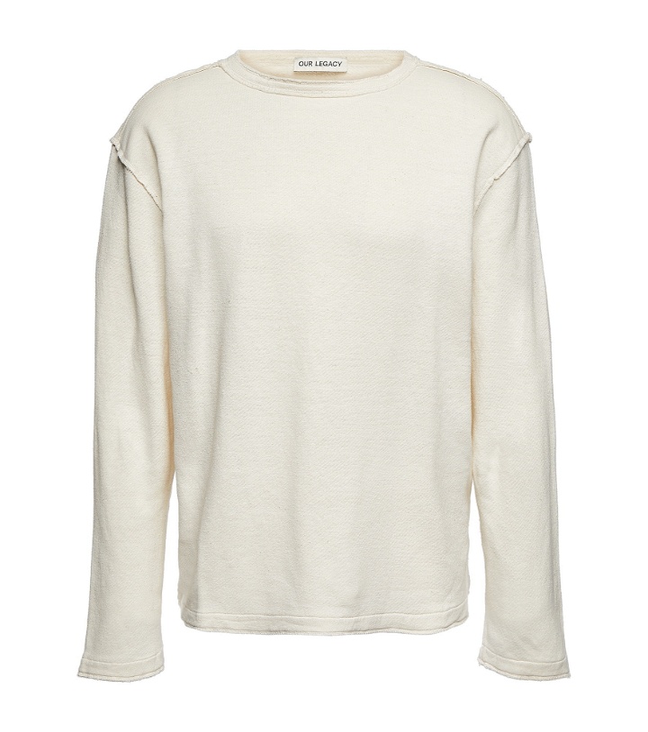 Photo: Our Legacy - Inverted hemp and cotton sweatshirt