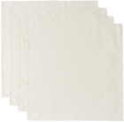 L'OBJET Off-White Linen Sateen Napkin Set
