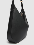 VALEXTRA Small Vivi Leather Hobo Bag
