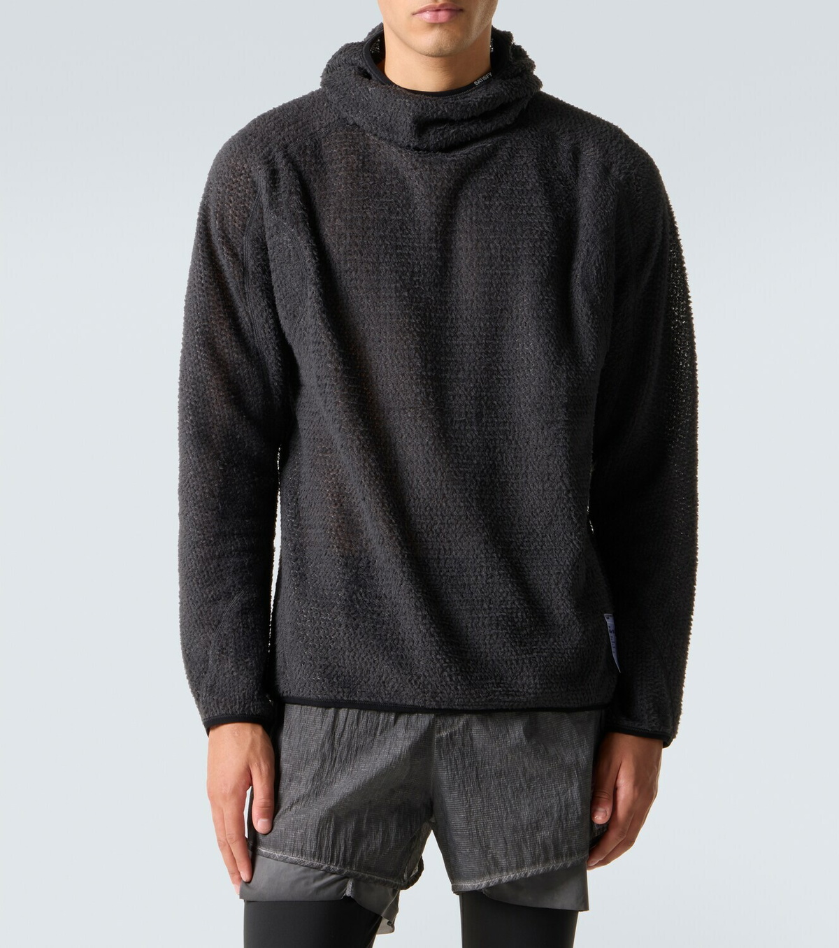 Satisfy Knitted hoodie