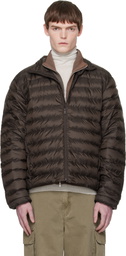Canada Goose Brown 'Tonal Label' Stratus Down Jacket