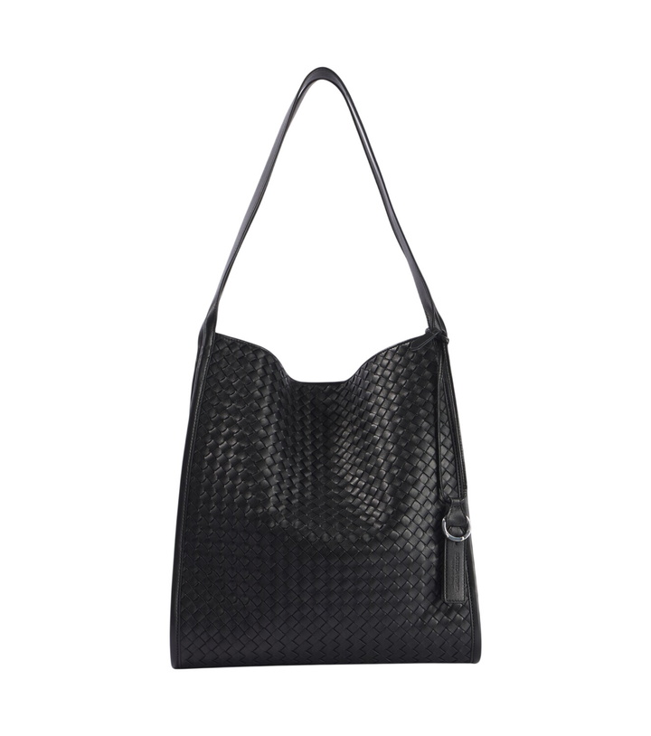 Photo: Bottega Veneta Corriere Intrecciato leather tote bag