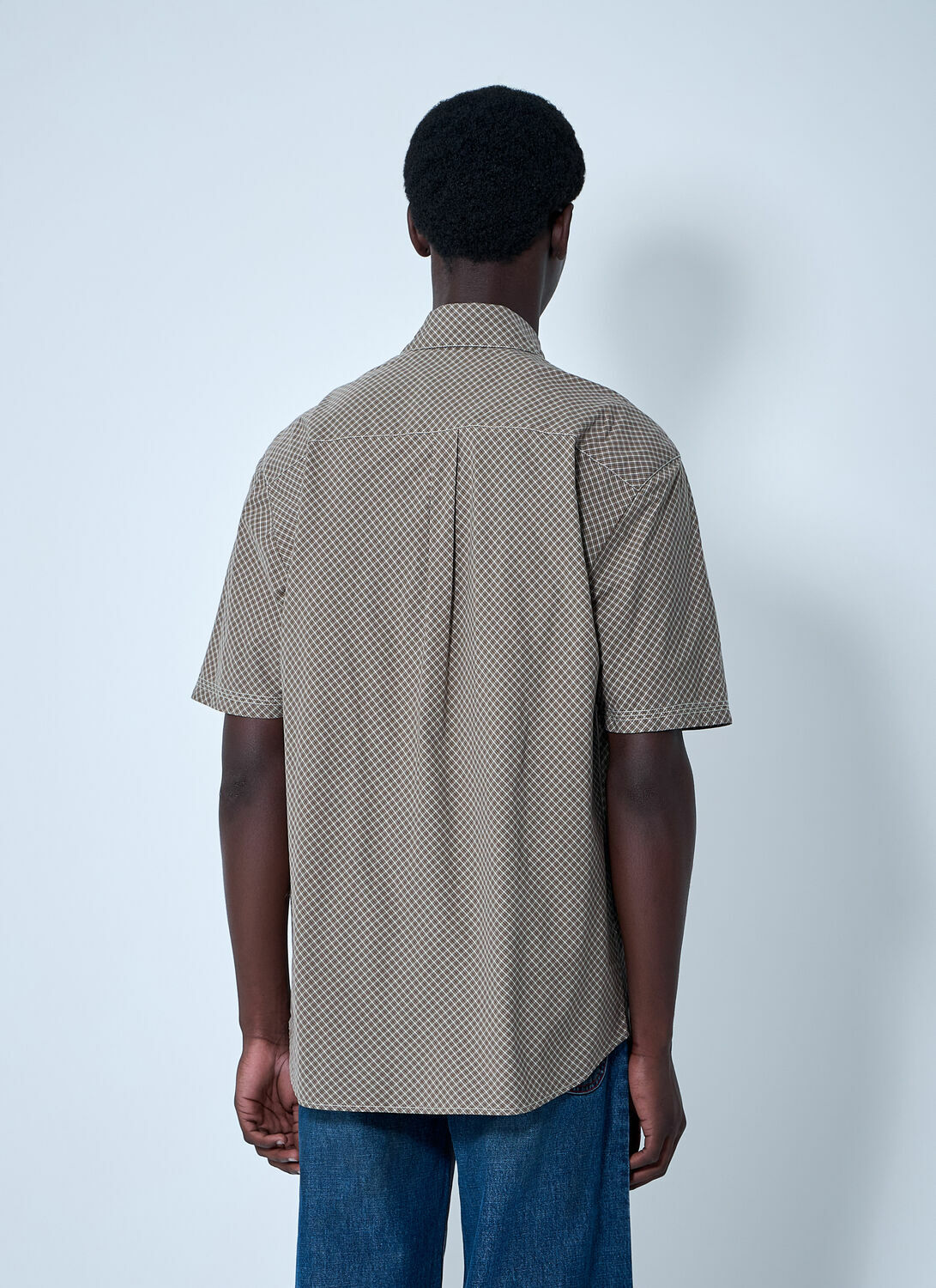 ERL Woven Plaid Shirt
