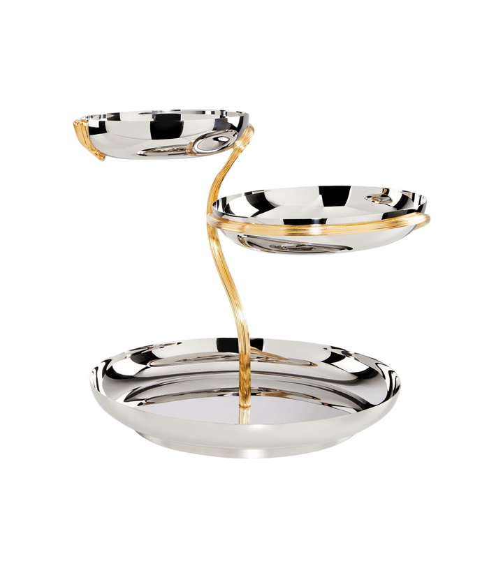 Photo: L'Objet Deco Leaves stainless steel stand