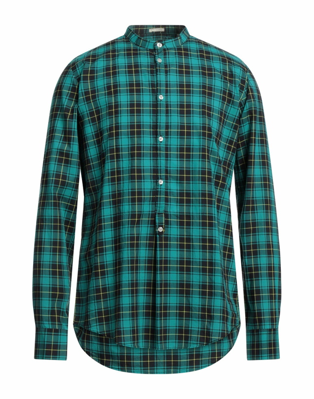 Photo: Massimo Alba Mens Shirt Emerald in Green