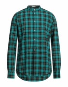 Massimo Alba Mens Shirt Emerald in Green