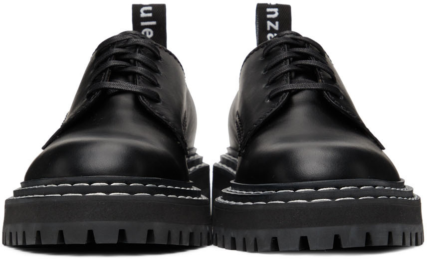 Proenza Schouler Black Lug Sole Oxfords Proenza Schouler