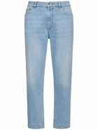 BRUNELLO CUCINELLI - Cotton Denim Straight Jeans