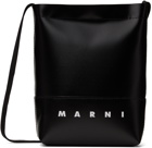 Marni Black Shoelace Strap Crossbody Bag
