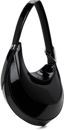 Mugler Black Small Patent Spiral Curve 02 Bag