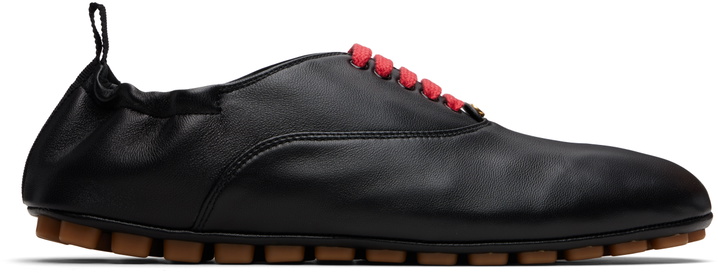 Photo: Valentino Garavani Black Rythmika Derbys