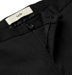 Séfr - Harvey Slim-Fit Stretch Cotton-Blend Trousers - Black
