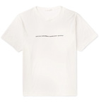 Our Legacy - Oversized Printed Cotton-Jersey T-Shirt - Men - White